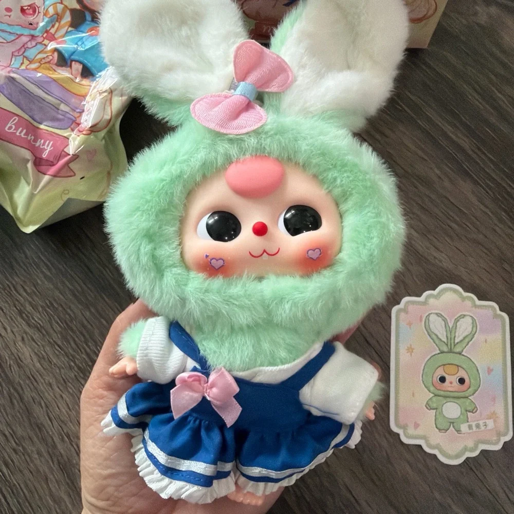 Baby Three Macaron Rabbit - Picture 2 of 5